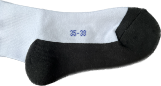 Allez-Fencing fekete talpú vívózokni, HUN