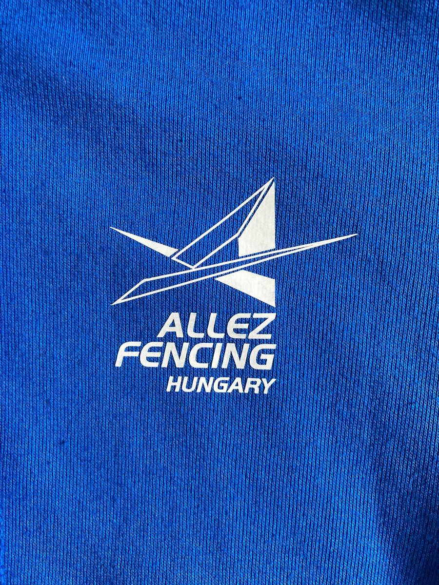 "Allez-Fencing" kapucnis felső, több színben - Image 2