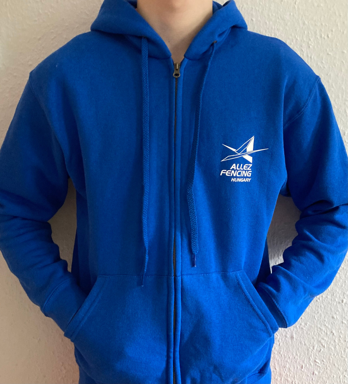 "Allez-Fencing" kapucnis felső, több színben