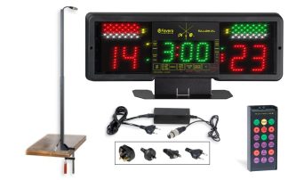 Favero FA-05 (FULL-ARM-05) eredményjelző, tápegységgel, állvánnyal