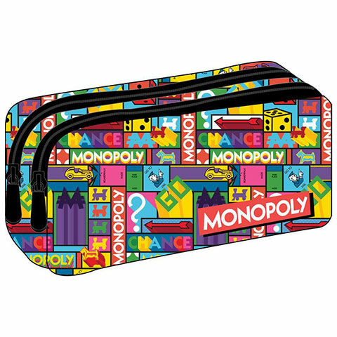 Must: Monopoly dupla rekeszes tolltartó