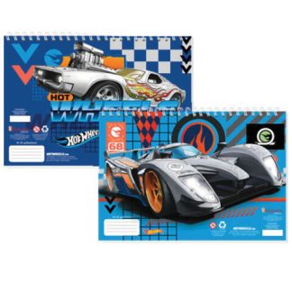 Hot Wheels vázlatfüzet A4-es 30 lapos kétféle változatban