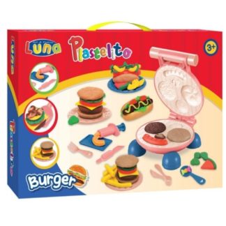 Luna Plastelito: Hamburger készítő gyurmaszett