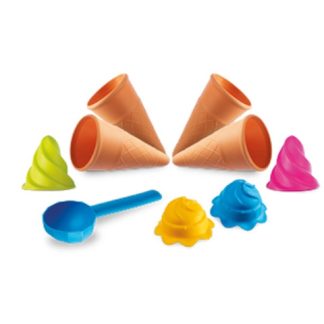 Fagylaltos 9 db homokozó szett