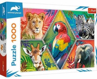 Trefl Animal Planet - Egzotikus állatok 1000 db-os