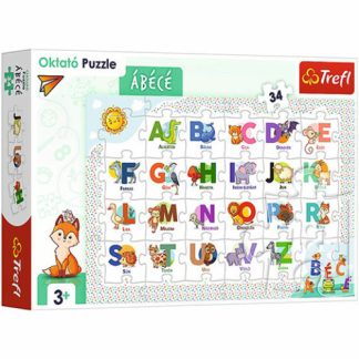 ÁBéCé oktató puzzle 34 db-os – Trefl