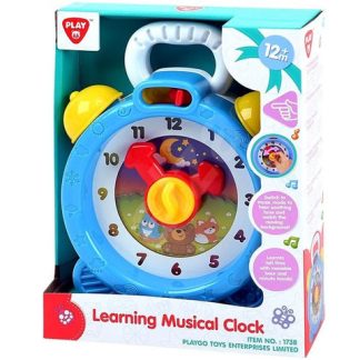 Playgo Zenélő színes bébi óra