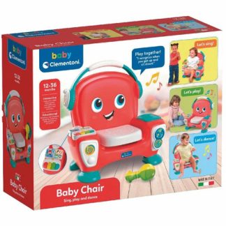 Clementoni készségfejlesztő zenélő bébi fotel