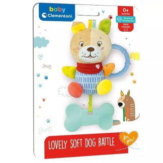 Clementoni Baby Puha kutyusos bébicsörgő