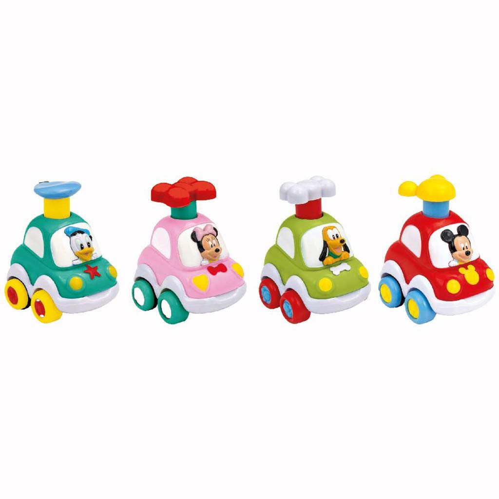 Clementoni Baby Press Go kisautó Disney karakter figurával 4 féle változatban 1 db - Image 2