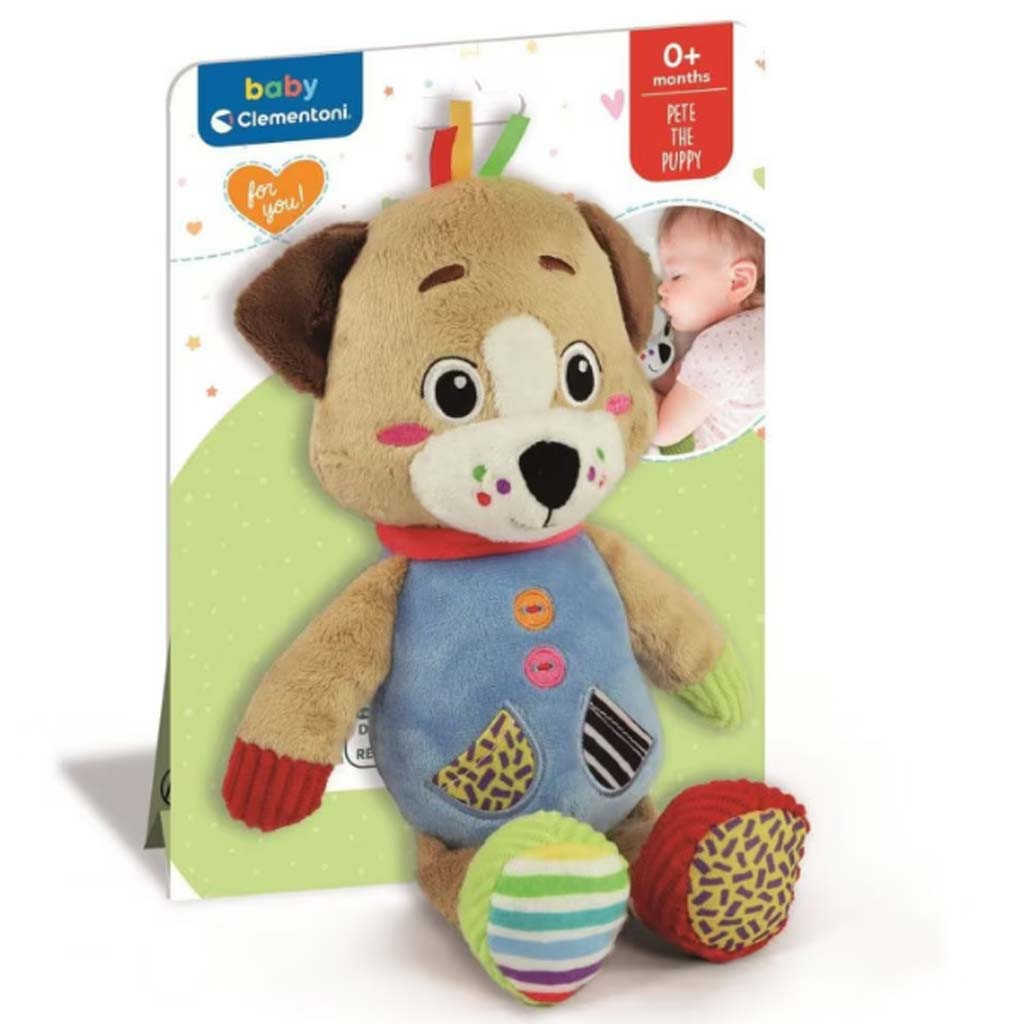 Clementoni baby Első kutyus plüssöm