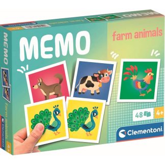 Farm állatos 48 db - os memóriajátk Clementoni