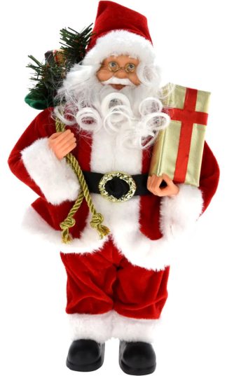 Mikulás figura - 30 cm