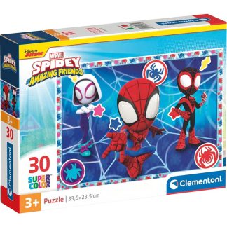Marvel Spidey 30 db-os Supercolor puzzle Clementoni