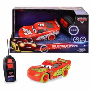 Verdák Glow Racers Villám McQueen távirányítós autó 1/32 - Simba Toys