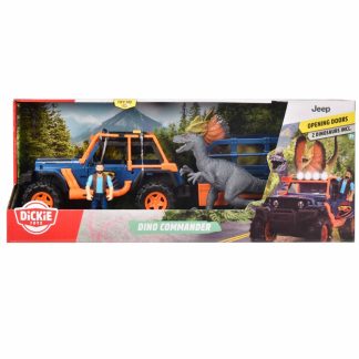 Dickie dinoszaurusz parkőr járművel és figurákkal