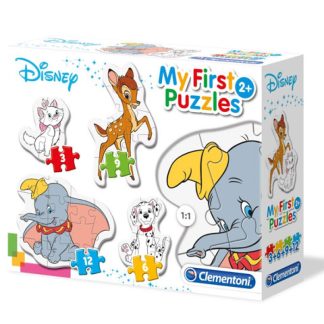 Disney állatok 4 az 1 ben forma puzzle Clementoni
