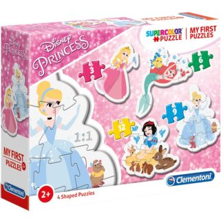 Disney Hercegnők 4 az 1 ben formapuzzle CLementoni