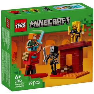 LEGO Minecraft 21266 - Csata az alvilági lávatónál