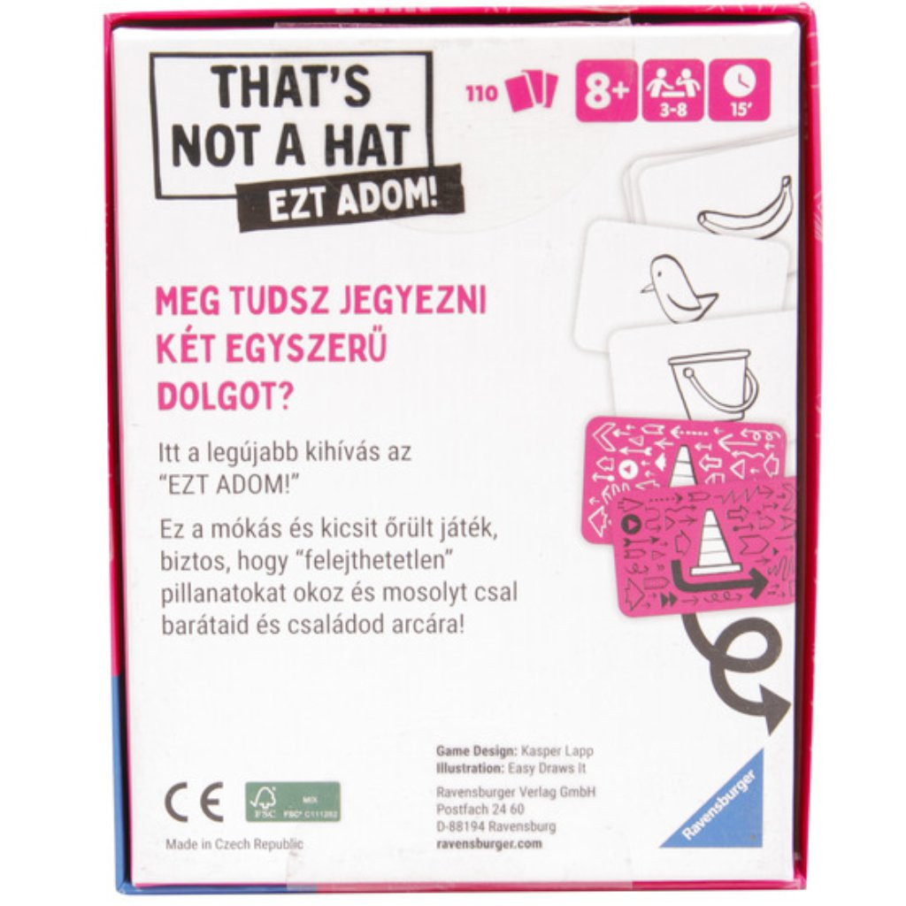 That', s not a hat: Ezt adom! társasjáték - Ravensburger - Image 2