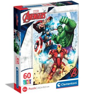 Marvel Bosszúállók Supercolor puzzle 60 db-os Clementoni