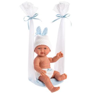 Llorens: Bebito 26cm-es fiú baba hintával