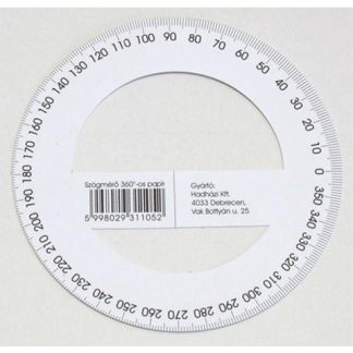 Civis Papír szögmérő 360°-os