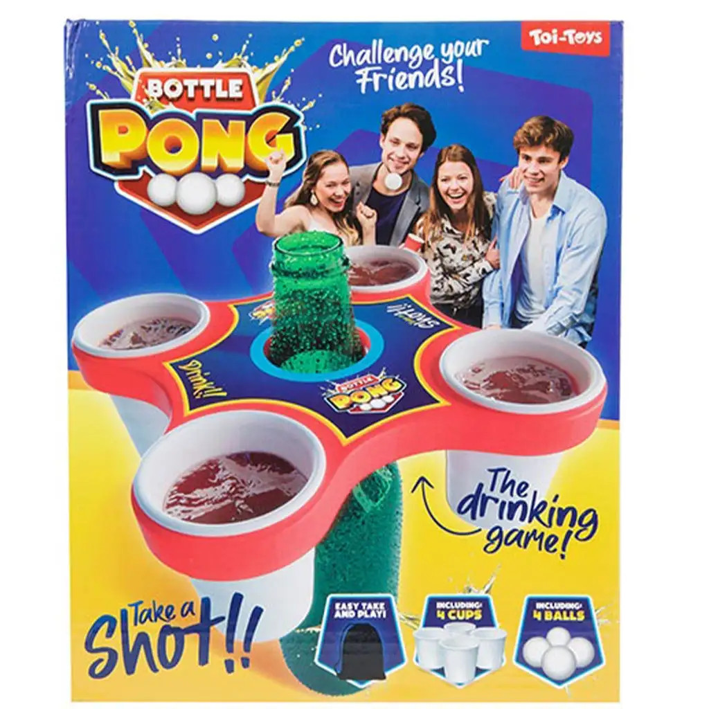 Bottle Pong Sörpong Party társasjáték