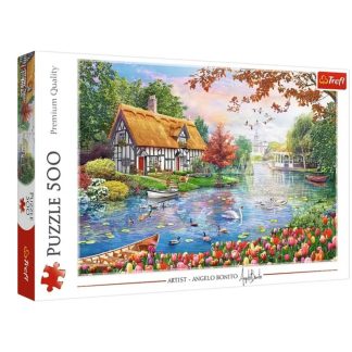 Csendes mennyország 500db-os puzzle
