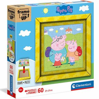 Clementoni Peppa malac keretes puzzle 60db-os - Clementoni