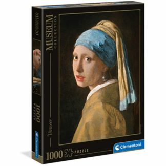 Vermeer - Leány gyöngy fülbevalóval Múzeum puzzle 1000db-os - Clementoni