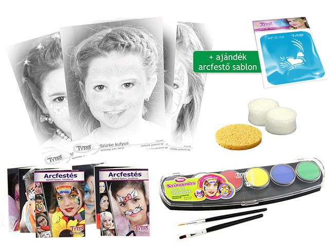 TyToo Arcfestőképző Készlet