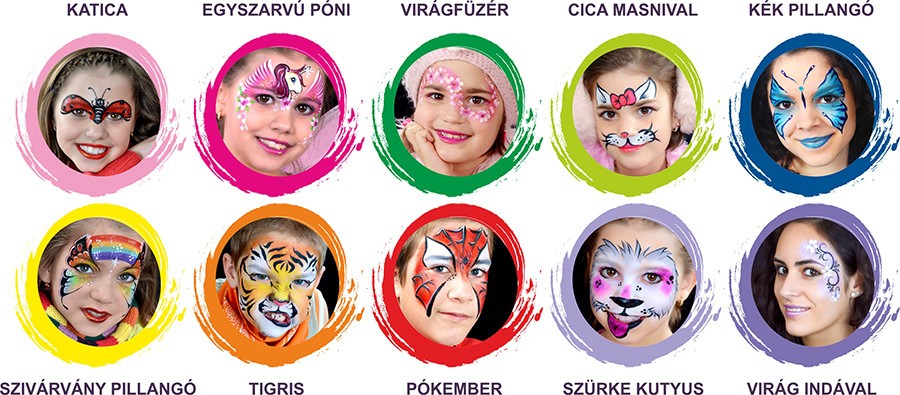 TyToo Arcfestőképző Készlet - Image 2