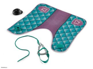 Schleich 42461 - Takaró és kötőfék, Lisa és Vihar