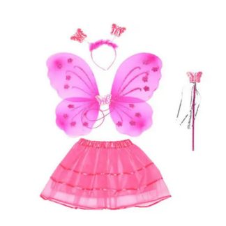 Pillangó jelmez /rózsaszín/