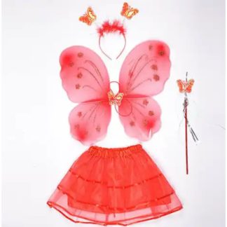 Pillangó jelmez /piros/