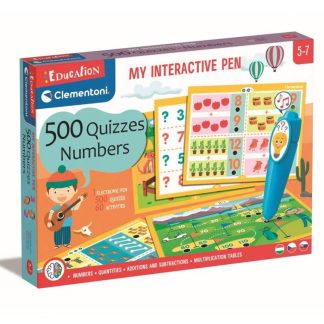 Interaktív toll számokkal 500 db kvízzel- Clementoni
