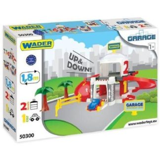 Két emeletes garázs szett lifttel