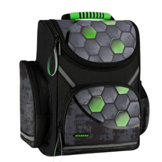 Focis ergonomikus iskolatáska - Black Football