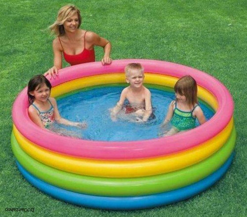 Intex gyermekmedence, 4 gyűrűs, 168x46cm (56441)