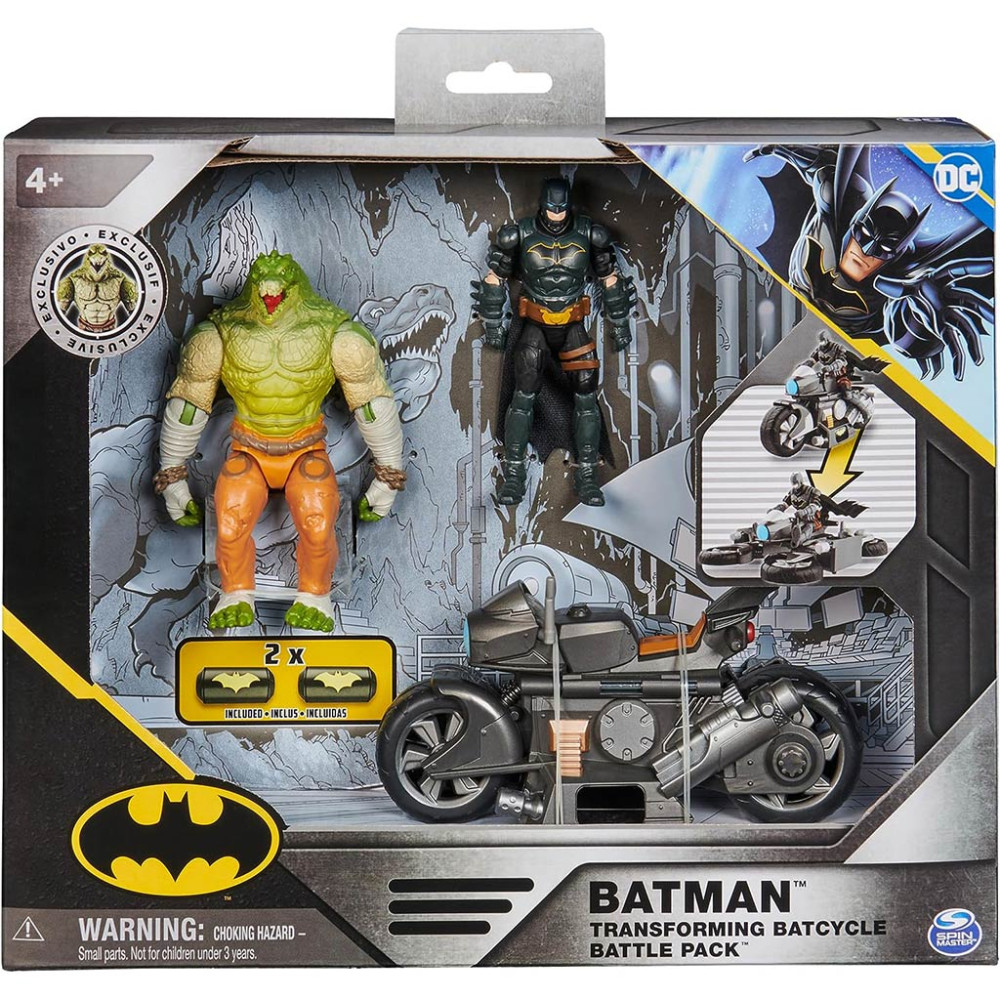 DC Comics: Batman Battle Bike szett - Spin Master
