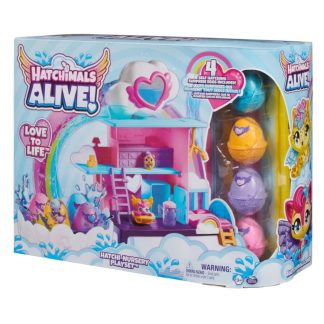 Hatchimals: Alive! óvoda játékszett 4 mini figurával - Vizes csomag