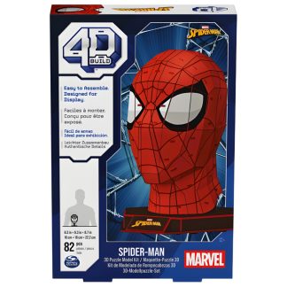 Marvel: Pókember maszk 4D puzzle 82db-os