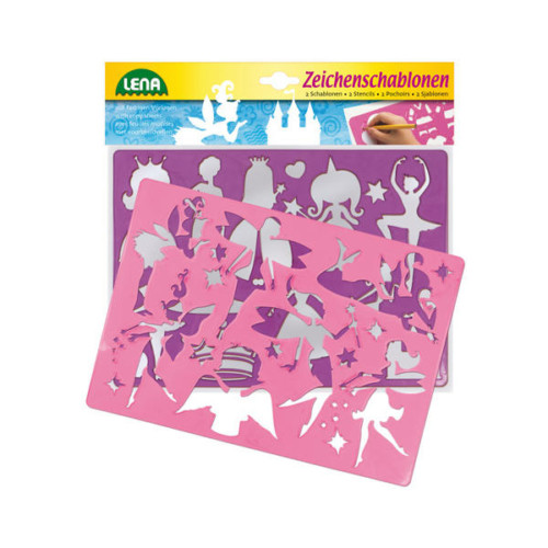 LENA: Hercegnők és tündérek rajzsablon