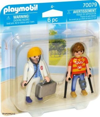 Playmobil 70079 - Orvos és beteg