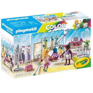 Playmobil 71372 - Color: Crayola divatbutik ruhaszalon