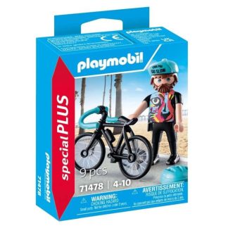 Playmobil 71478 - Paul a bicikliversenyző