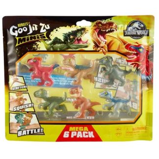 Goo Jit Zu Jurassic World minifigura 6db