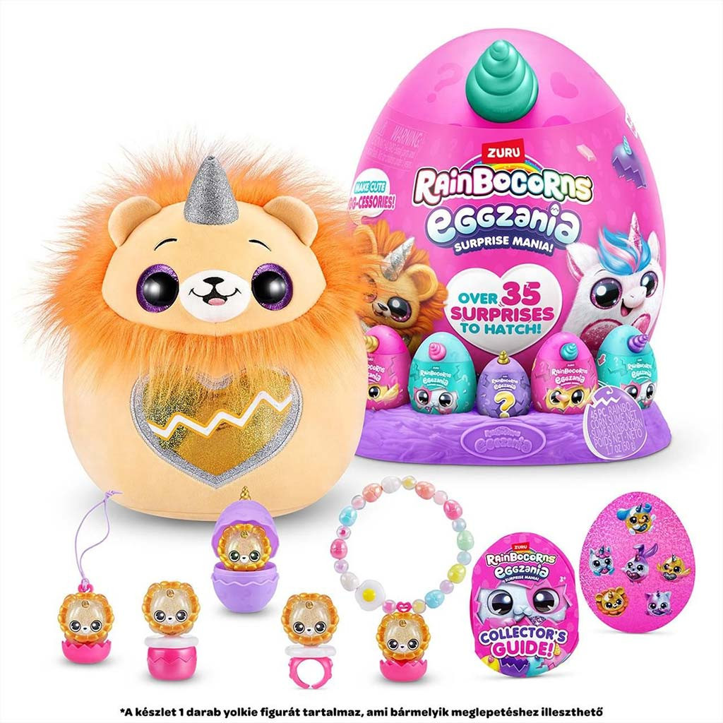 Rainbocorns: Eggzania meglepetés tojás plüssfigurával többféle változatban 1db - Image 4