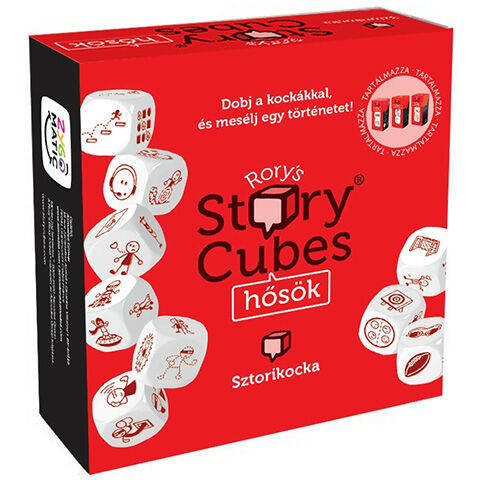 Sztorikocka Hősök társasjáték